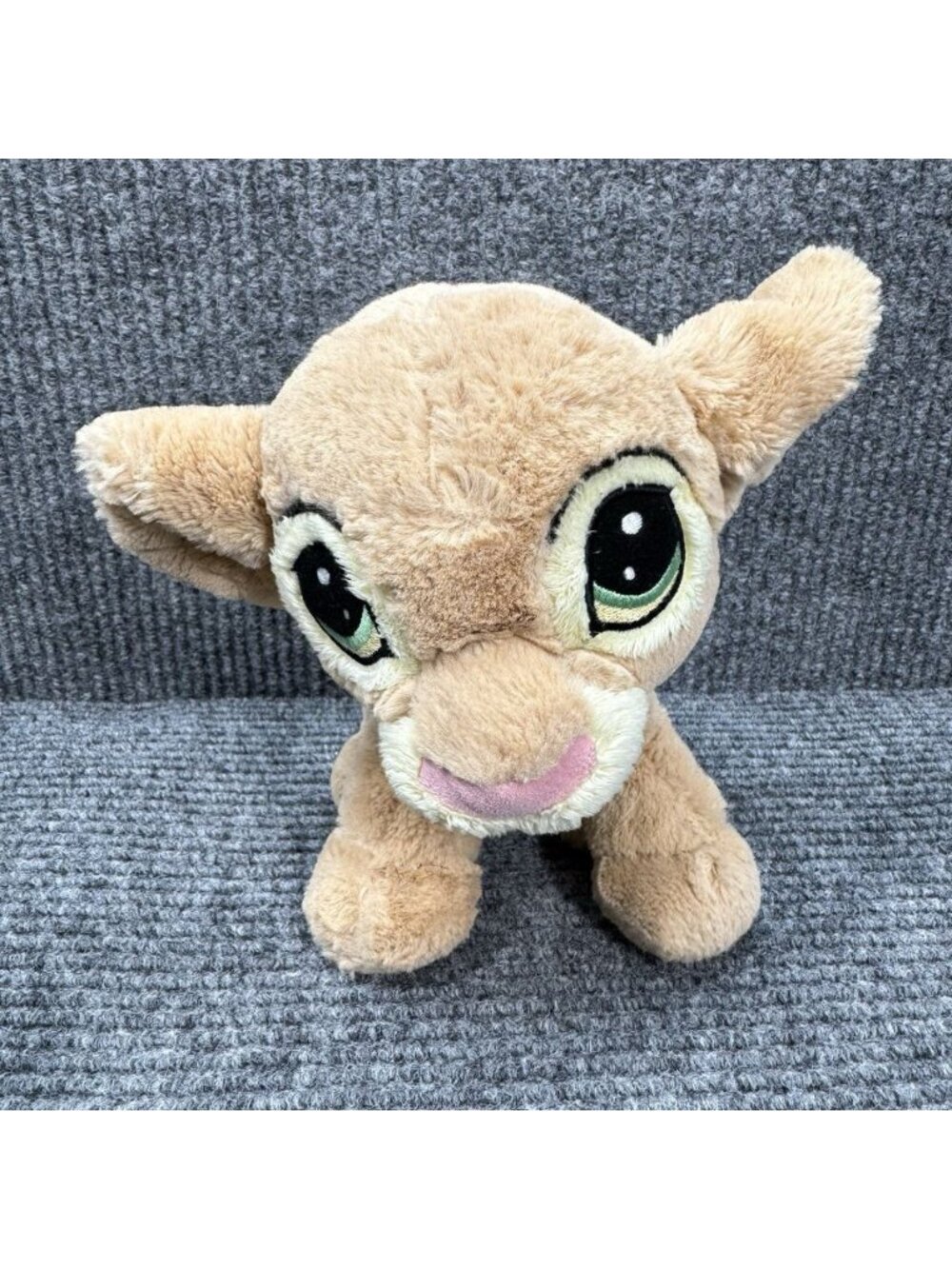 Disney Parks Original Lion King Baby Nala 8" Plush Stuffed Animal Sitting